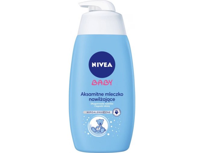 Hypoalergenní hydratační tělové mléko Nivea Baby 500 ml