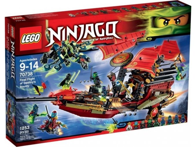 LEGO® Ninjago 70738 Poslední let Odměny osudu