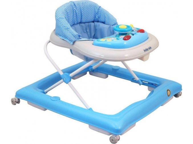 Dětské chodítko Baby Mix light blue