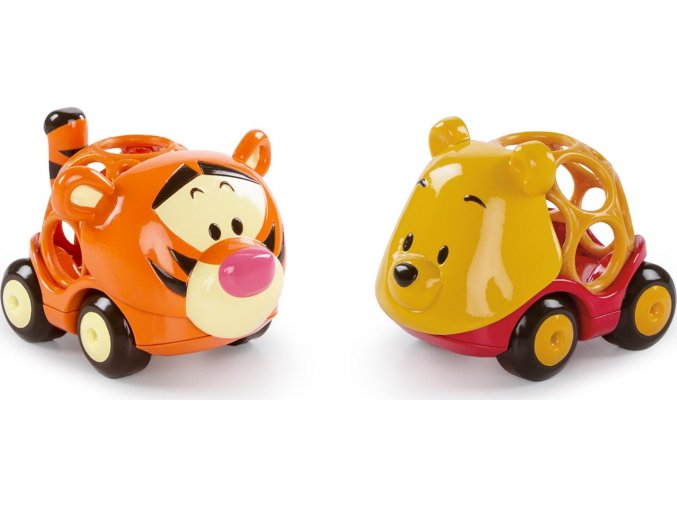 Disney baby Hračka autíčka Winnie The Pooh&Friends Go Grippers™ 2ks, 12m+