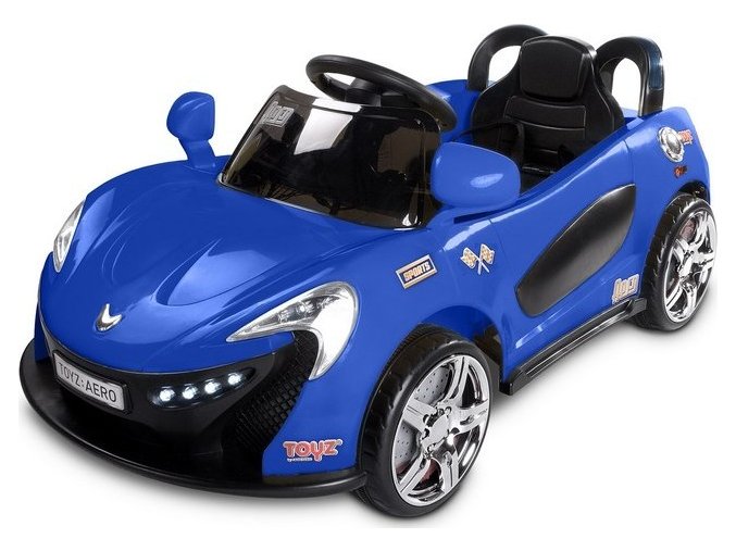 Elektrické autíčko Toyz Aero - 2 motory a 2 rychlosti modré