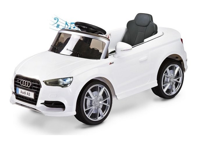 Elektrické autíčko Toyz AUDI A3-2 motory white