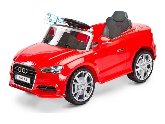 Elektrické autíčko Toyz AUDI A3-2 motory red