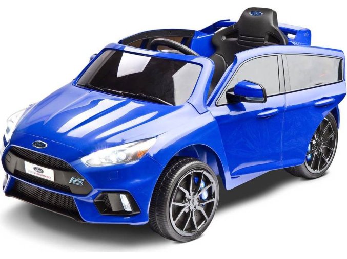 Elektrické autíčko Toyz FORD FOCUS RS - 2 motory blue