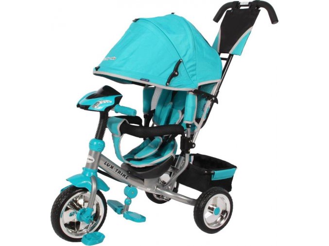 Dětská tříkolka s LED světly Baby Mix Lux Trike modrá