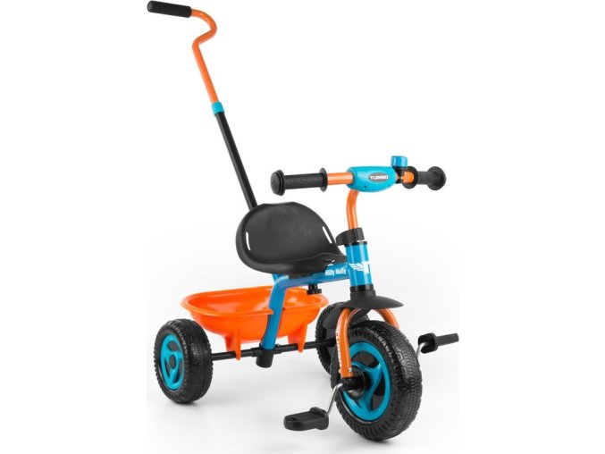 Dětská tříkolka Milly Mally Boby TURBO orange