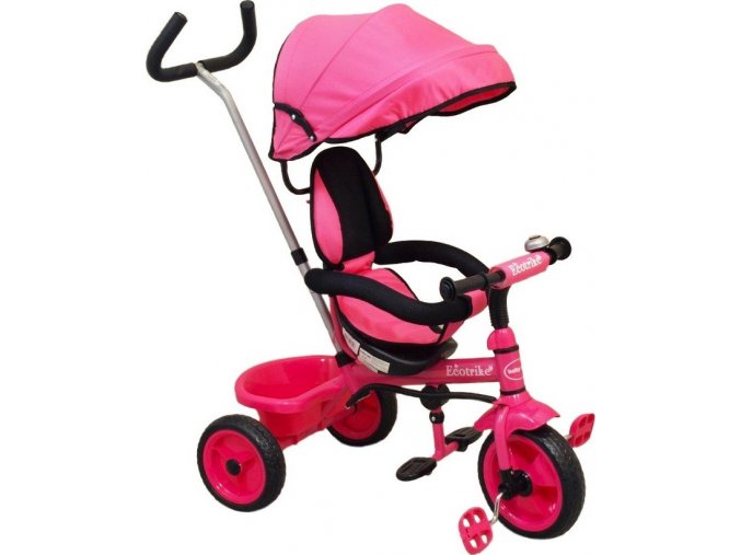 Dětská tříkolka Baby Mix Ecotrike pink