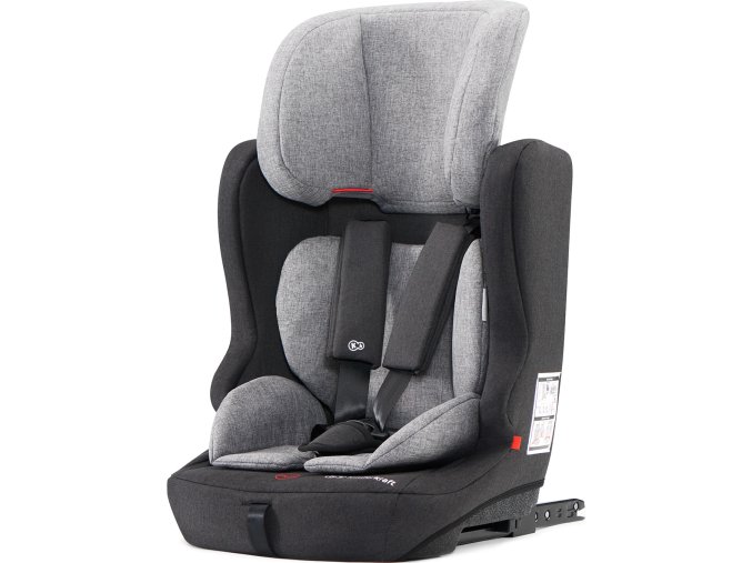 Kinderkraft Autosedačka FIX2GO Black/Grey 9-36kg s isofixem Kinderkraft 2019