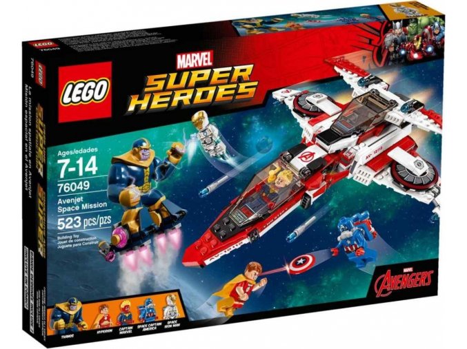 LEGO® Super Heroes 76049 Vesmírná mise Avenjet