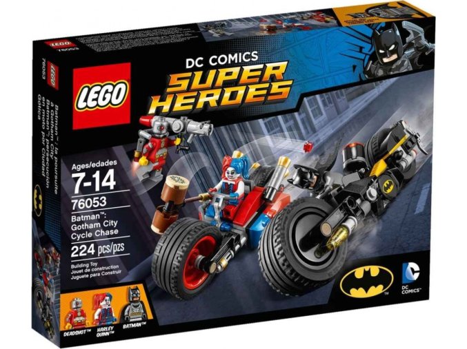 LEGO® Super Heroes 76053 Batman: Motocyklová honička v Gotham City