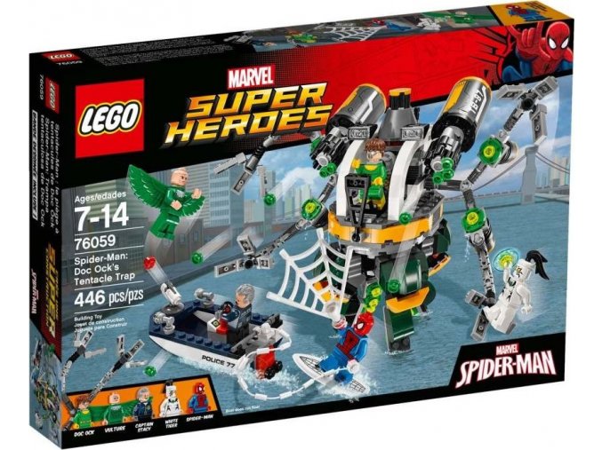 LEGO® Super Heroes 76059 Spiderman: Past z chapadel doktora Ocka