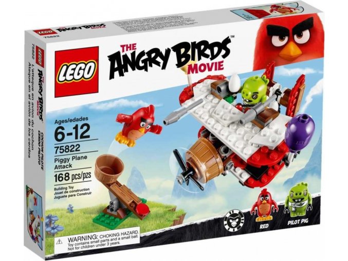 LEGO® Angry Birds 75822 Piggyho letadlový útok