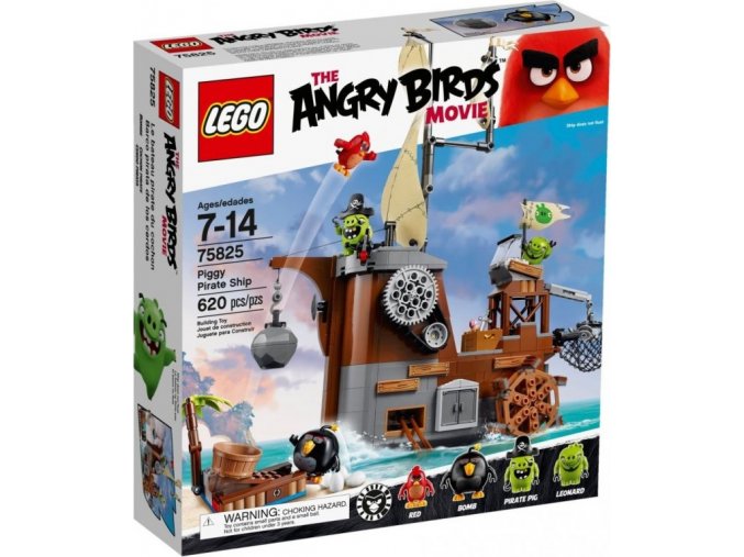 LEGO® Angry Birds 75825 Piggyho pirátská loď