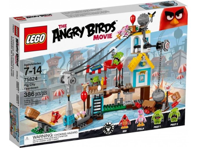 LEGO® Angry Birds 75824 Bourání v Prasečím městě