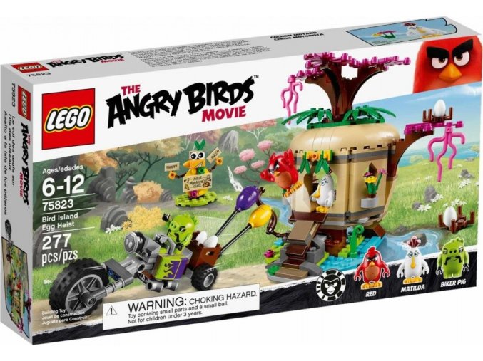 LEGO® Angry Birds 75823 Krádež vajíček na ptačím ostrově