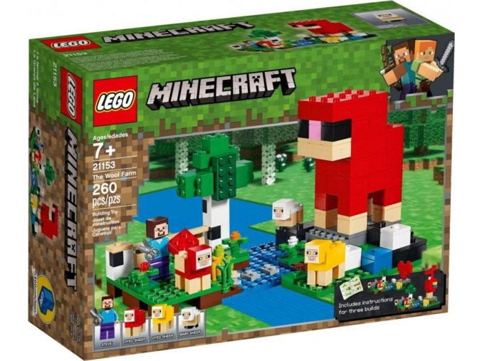 LEGO® Minecraft 21153 Ovčí farma