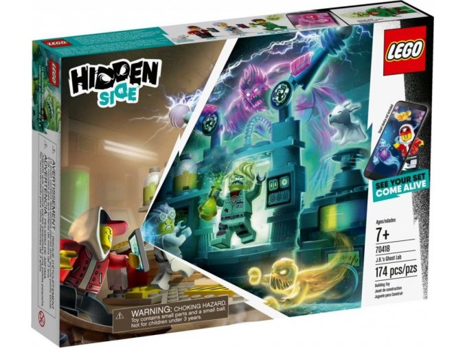 LEGO® Hidden Side 70418 J. B. a její laboratoř plná duchů