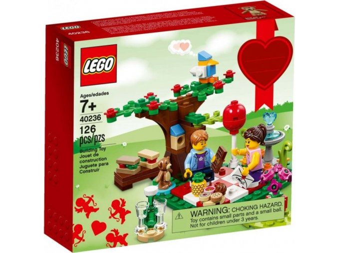 LEGO® 40236 Romantický valentýnský piknik