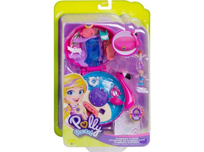 Polly Pocket pidi svět do kapsy Bazén plameňák