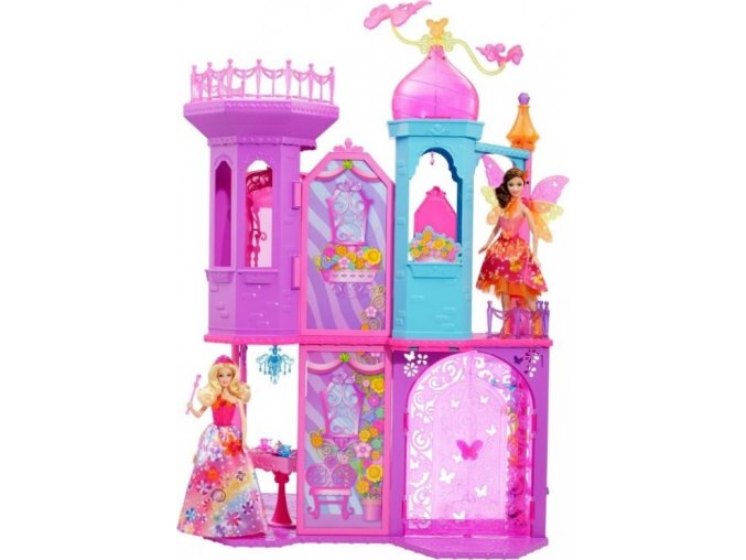 Barbie Kouzelná dvířka Velký princeznin zámek