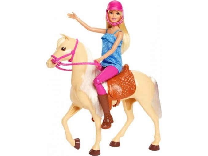 Barbie Panenka s koněm