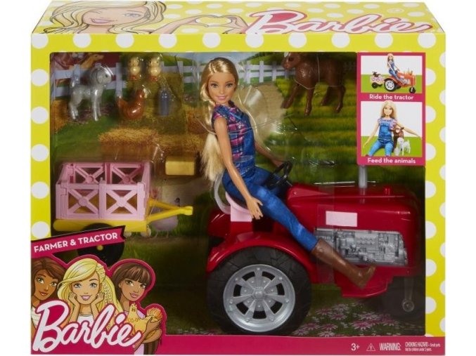 Barbie Herní set Farmářka
