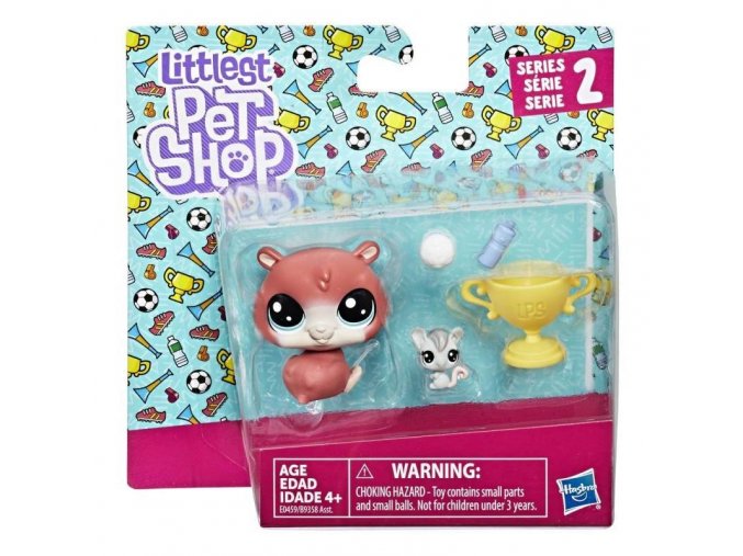 Littlest pet shop Maminka s miminkem Trip Hamston a Molly Mouseby