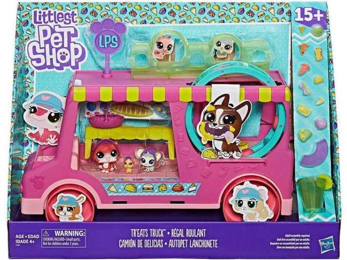 Littlest pet shop Hrací set Cukrářský vůz