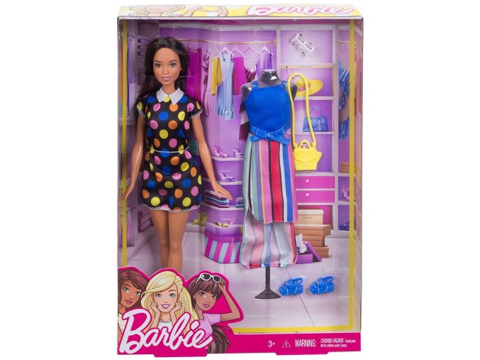 Barbie modelka s oblecenim