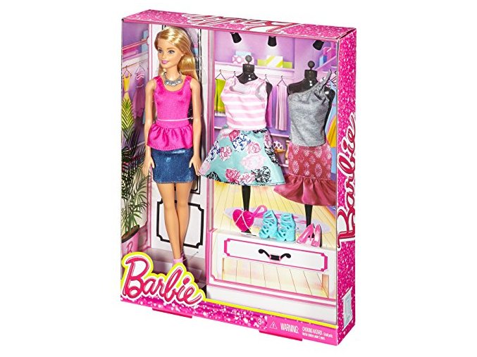 Barbie modelka s oblecky 3