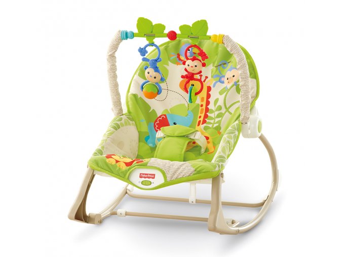 Fisher-Price BG sedátko od miminka po batole Rainforest