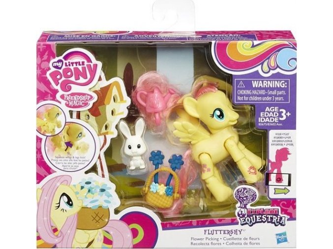 My Little Pony - poník Fluttershy s kamarádem