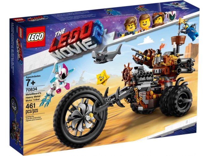 LEGO® Movie 70834 Kovovousova heavy metalová motorová tříkolka!