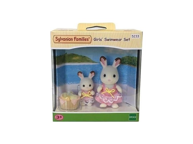 Sylvanian Families 5233 Dva králíci v plavkách