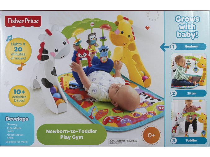 Fisher-Price HRACÍ DEČKA OD MIMINKA AŽ PO BATOLE