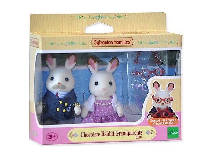 Sylvanian Families 5190 Babička a dědeček čokoládových králíků