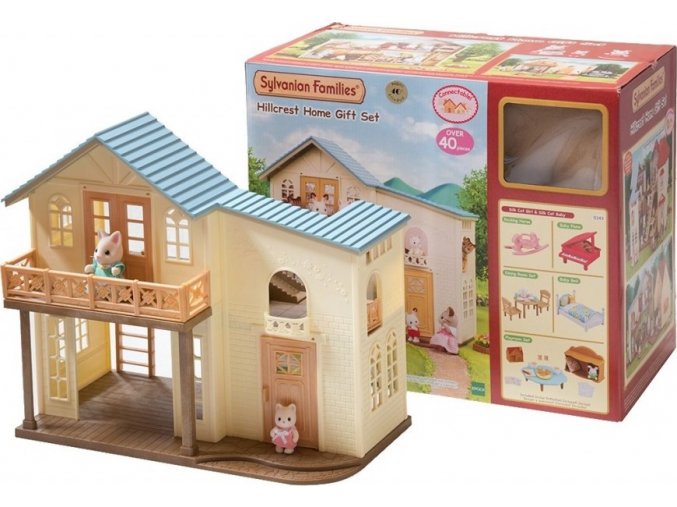 Sylvanian Families 5343 Dárkový set - Domeček Hillcrest