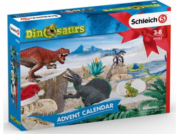 Schleich 97982 Adventní kalendář 2019 Dinosauři