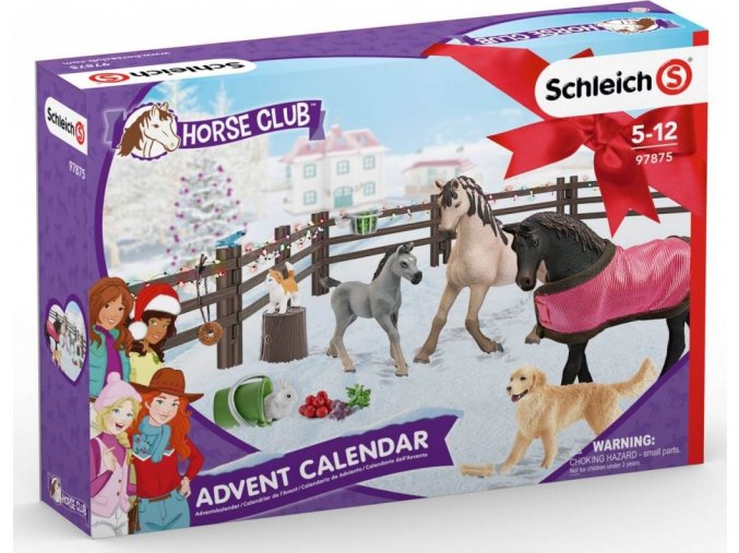 Schleich 97875 Adventní kalendář 2019 Koně