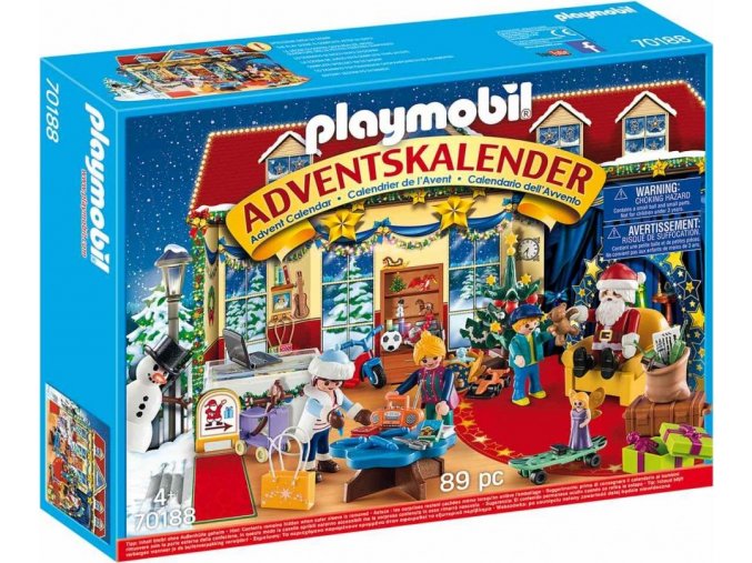 PLAYMOBIL® 70188 Adventní kalendář Vánoce v hračkářství