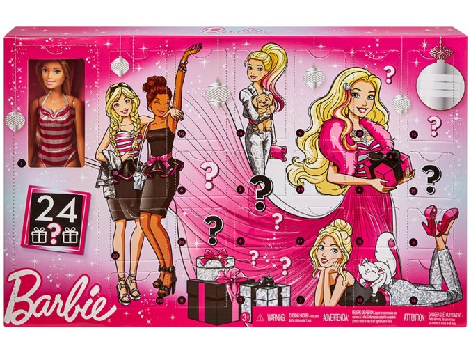 adventni kalendar barbie 2019 s panenkou