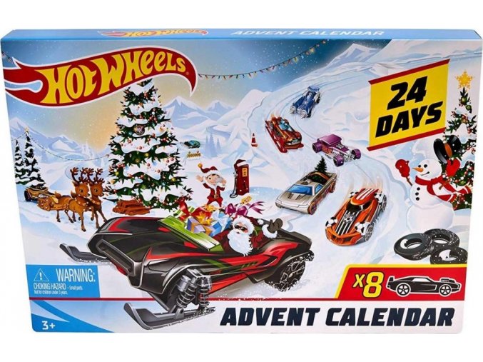 Hot Wheels Adventní kalendář 2019