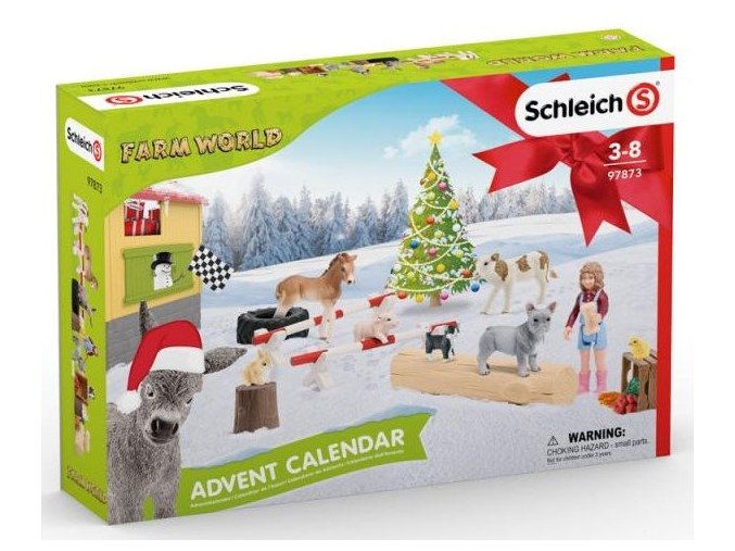 schleich 97873 adventni kalendar 2019 domaci zvirata 01