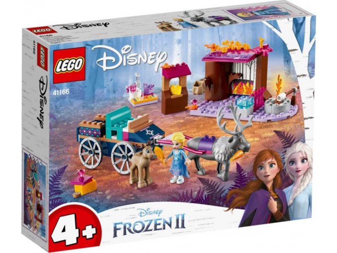 LEGO® FROZEN II 41166 Elsa a dobrodružství s povozem