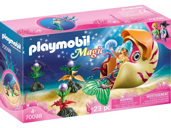 PLAYMOBIL 70098 morska panna se sneci gondolou 11