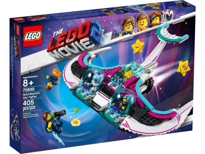 LEGO® Movie 70849 Zdivočelá Mela a její stíhačka