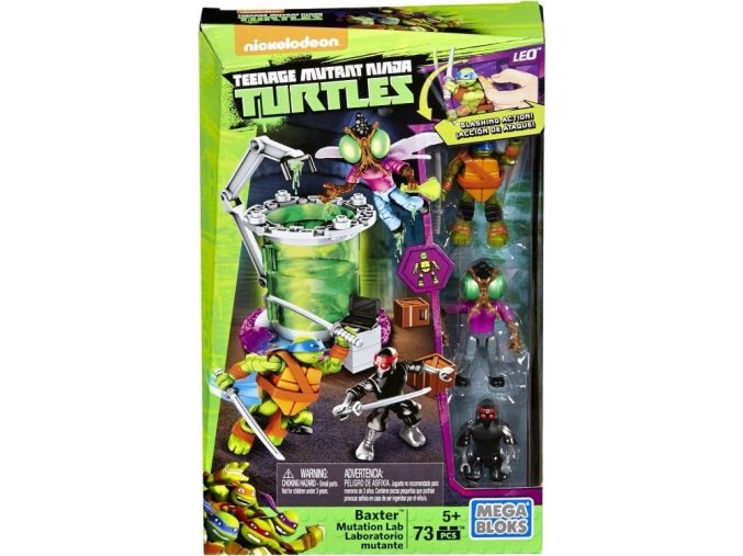 Mega Bloks Ninja Turtles  Mutační laboratoř