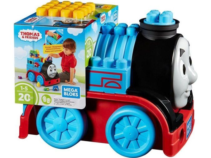 Mega Bloks First Builders Mašinka Velký Tomáš