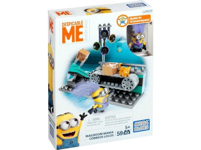 Mega Bloks Mimoňové Bláznivá třídírna pošty