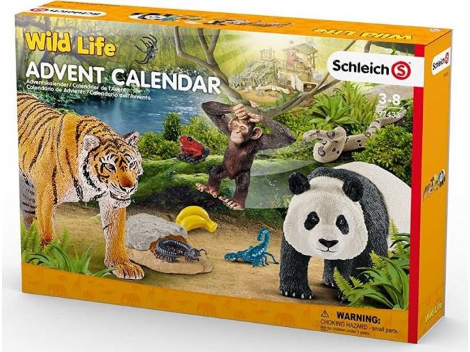 Schleich 97433 Adventní kalendář Divočina